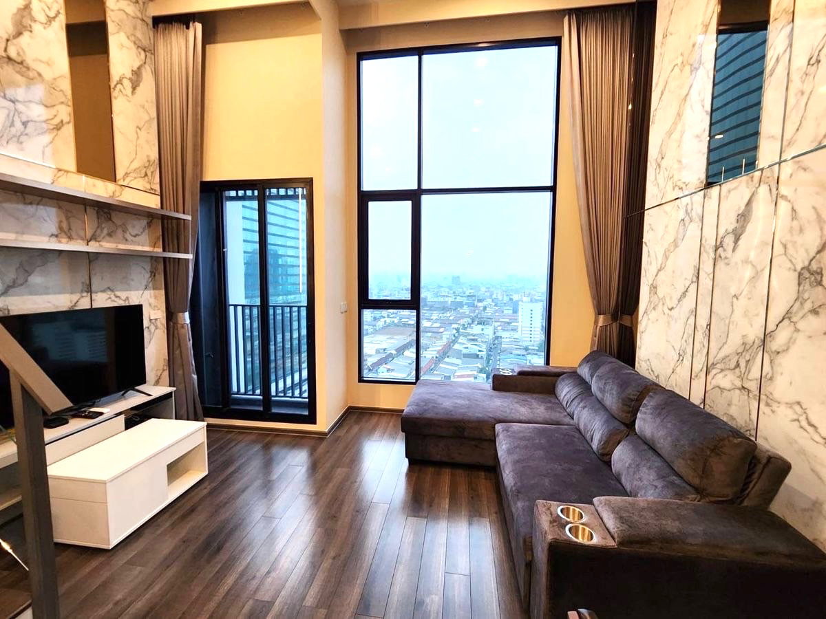 รูป 🏙Duplex 2 ชั้น 🔥Knightsbridge space พระราม9🔥🚅 ติด MRT พระราม9 ‼️ใกล้ Central Rama 9,Fortune☎️Tel/What App:0917061999 คุณกวา - รูปที่ 5/20