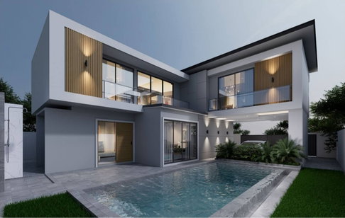 Pre Sale Modern Tropical Pool Villa for Sale Siam Country Club