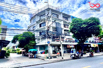 อาคารพาณิชย์ วิทยาลัยป้องกันราชอาณาจักร (วปอ.) : ขายอาคารพาณิชย์ 4.5 ชั้น 45 ตร.ว. ประชาสงเคราะห์ ดินแดง หลังมุม ติดถนน  ใกล้ MRT ห้วยขวาง
