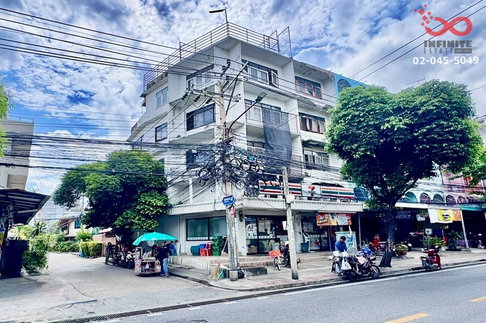 ขายอาคารพาณิชย์ 4.5 ชั้น 45 ตร.ว. ประชาสงเคราะห์ ดินแดง หลังมุม ติดถนน ใกล้ MRT ห้วยขวาง