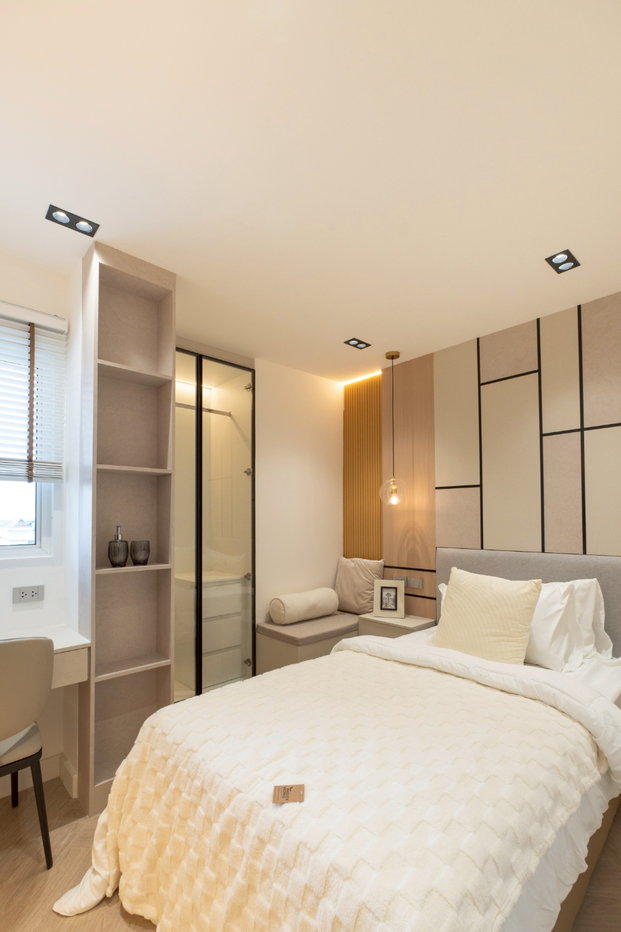 รูป  คอนโด Penthouse ห้องมุมสุดพิเศษ บนทำเลย่านเศรษฐกิจของเชียงใหม่   #C1MG100287 - รูปที่ 13/40