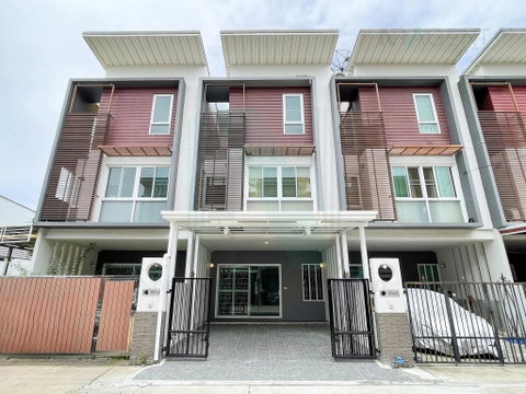 ขายทาวน์เฮาส์ บารอนเนีย ทาวน์ ท่าน้ำนนท์ บางศรีเมือง 3 2 ชั้น 3 ห้องนอน 4 ห้องน้ำ