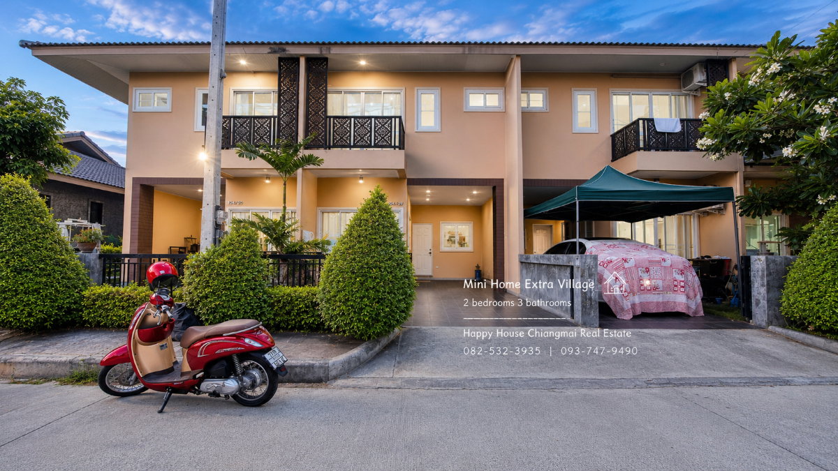 รูป ให้เช่า ทาวน์โฮม ในหมู่บ้าน มินิโฮม สันทราย โทร 082-532-3935 - รูปที่ 1/15