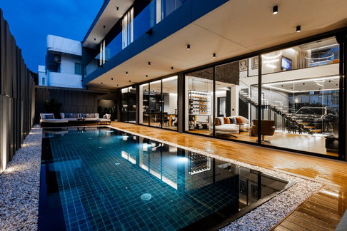 Luxury Modern Pool Villa for Rent Jomtien Pattaya Near the Beach