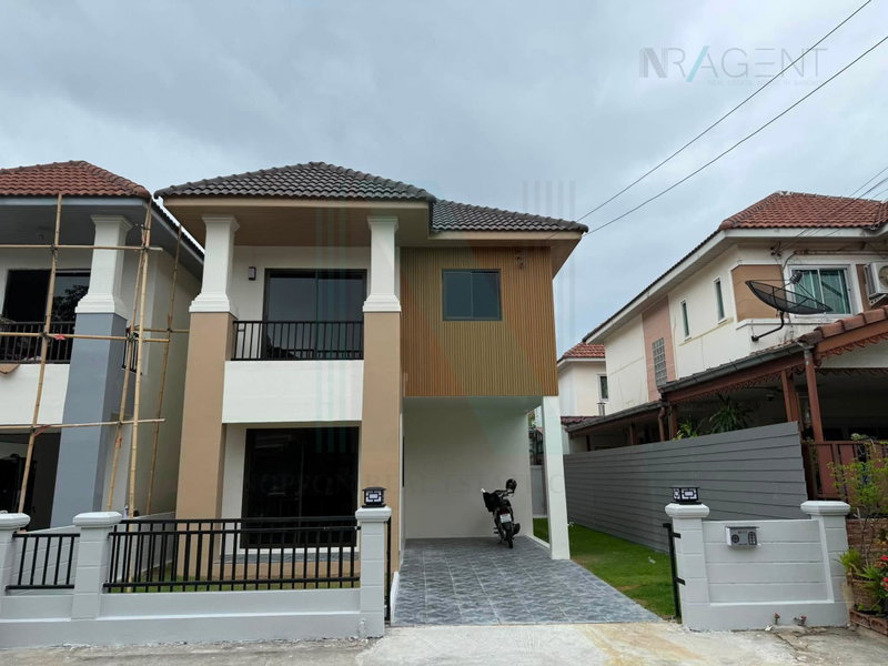 ขายบ้านเดี่ยว : 📌 ขายบ้านแฝด โครงการ สวนหลวงวิลล์ นิรันดร์ วิลล์ 3 2 ชั้น 3 ห้องนอน 3 ห้องน้ำ