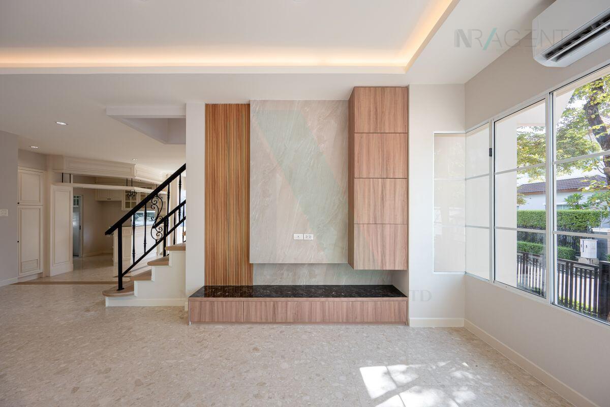 รูป 📌 ขายบ้านเดี่ยว โครงการ บ้านนันทวัน สวนหลวง ร.9 2 ชั้น 3 ห้องนอน 3 ห้องน้ำ - รูปที่ 3/8
