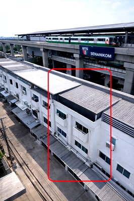 Shophouses for rent หลักสี่พลาซ่า : Lat Yao Chatuchak 400 sq m. 32 sq m. BTS Ratchayothin Soi Phahonyothin 31-39 Commercial building for rent, 4 floors, 2 units, near BTS Senanikom 310