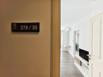 รูปภาพ Condo for Rent: D Condo Abac Bangna Campus. Fully furnished and equipped with all appliances. Ready to move in! Near ABAC Bangna University.