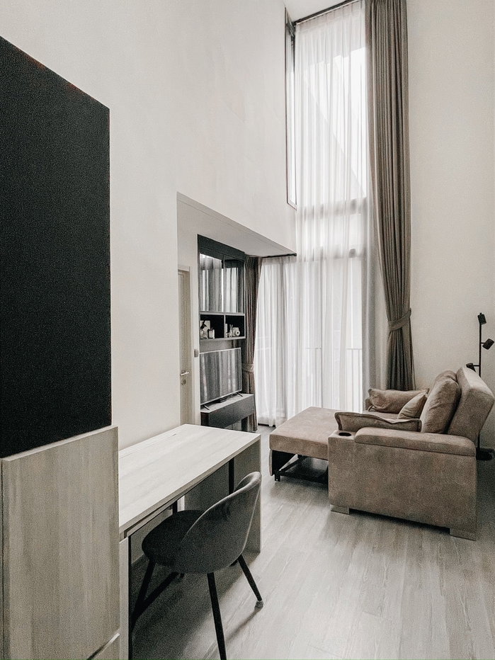 รูป 🔥 คอนโด Duplex เพดานสูง ใกล้ BTS ปุณณวิถี เพียง 5.8 ล้านบาท! 🔥 - รูปที่ 2/18