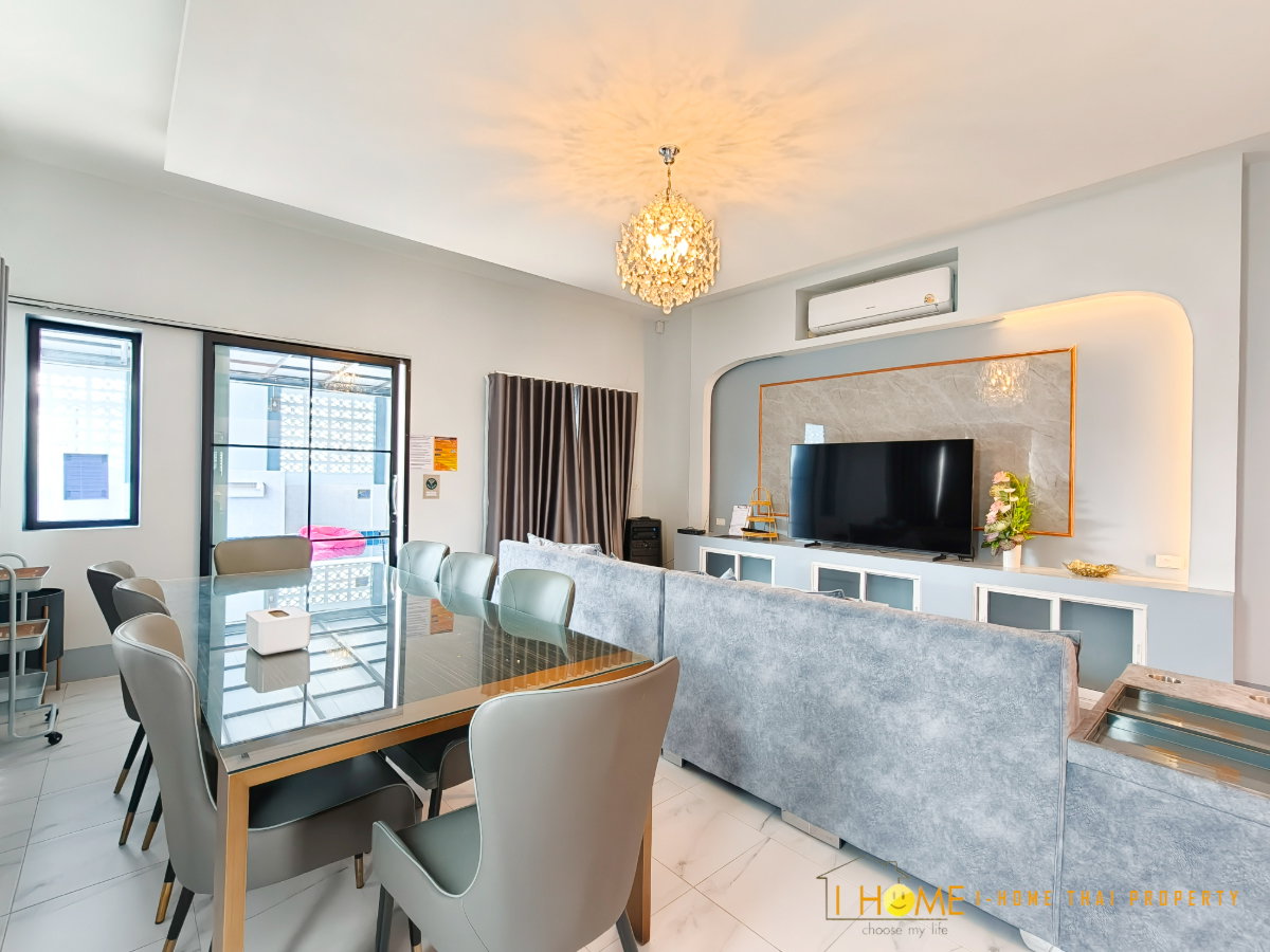 รูป  ✨ Pool Villa 2 ชั้น พร้อมสระว่ายน้ำส่วนตัว บนพื้นที่กว้างขวาง ตกแต่งพร้อมเข้าอยู่  #ASS-V0041 - รูปที่ 20/50