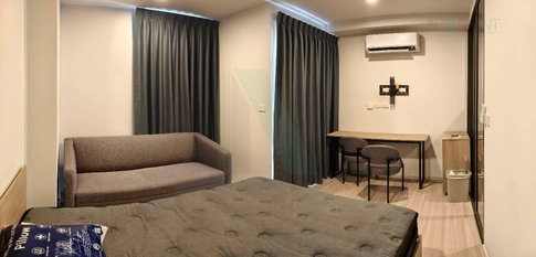 For Rent Condo QUINTARA MHyGEN RATCHADA - HUAI KHWANG Building 1, Floor 8,Studio, Room size 22 sqm