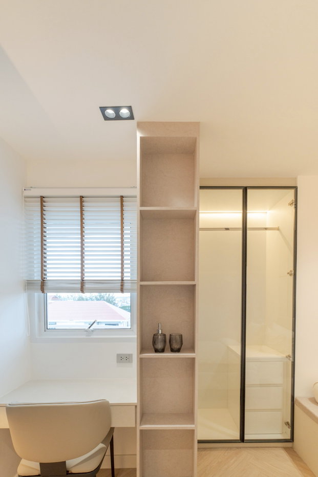 รูป  คอนโด Penthouse ห้องมุมสุดพิเศษ บนทำเลย่านเศรษฐกิจของเชียงใหม่   #C1MG100287 - รูปที่ 24/40