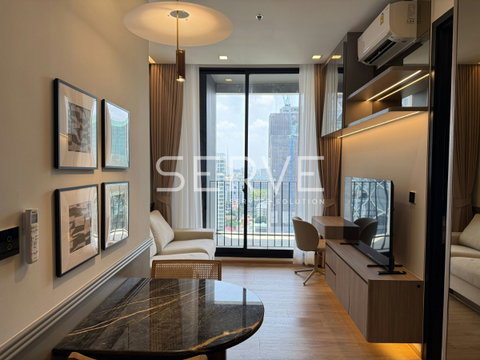 1 Bed Large Room High Fl. 35+ City View Fully furnished Good Location Close to BTS Ari station 220 m @ Noble Around Ari