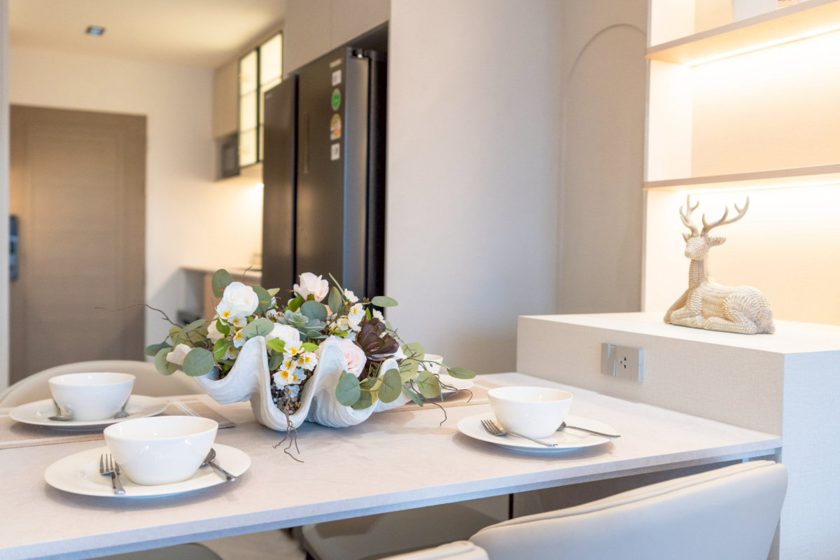 รูป  คอนโด Penthouse ห้องมุมสุดพิเศษ บนทำเลย่านเศรษฐกิจของเชียงใหม่   #C1MG100287 - รูปที่ 40/40