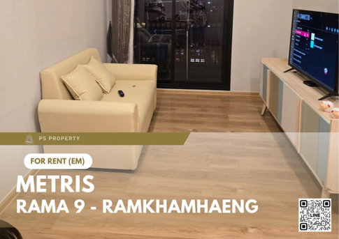 ให้เช่า 🔥 Metris Rama 9 - Ramkhamhaeng 🔥 เฟอร์นิเจอร์ และ เครื่องใช้ไฟฟ้าครบ ใกล้ Airport Link รามคำแหง