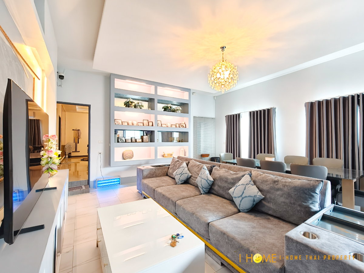 รูป  ✨ Pool Villa 2 ชั้น พร้อมสระว่ายน้ำส่วนตัว บนพื้นที่กว้างขวาง ตกแต่งพร้อมเข้าอยู่  #ASS-V0041 - รูปที่ 17/50