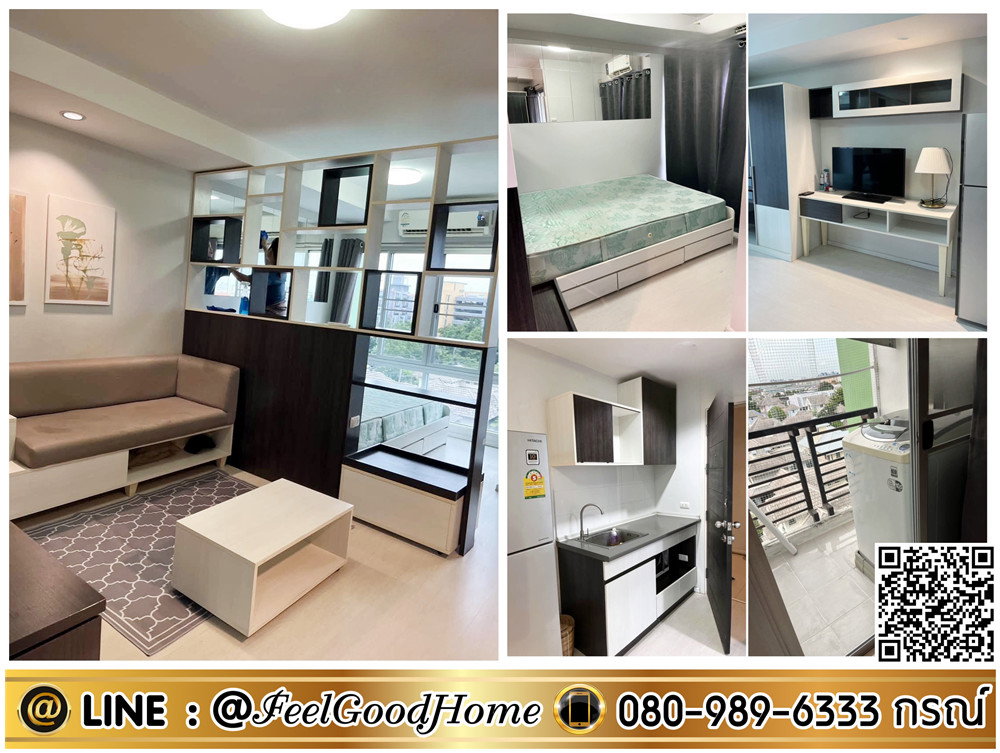 ***ให้เช่า The Log 3 สุขุมวิท101/1 (มีเครื่องซักผ้า!!! + แต่งครบ) *รับโปรพิเศษ* LINE : @Feelgoodhome (มี@หน้า)