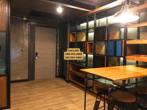 เช่า เดอะ รูม สาทร - ถนนปั้น | The Room Sathorn - TanonPun ติด BTS-สุรศักดิ์ | Surasak ติดต่อ Line/Tel 095-375-2988
