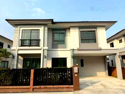 บ้านเดี่ยว สนามบินสุวรรณภูมิ : ขายบ้านเดี่ยว โครงการ เดอะแพลนท์ บางนา-วงแหวน 2 ชั้น 4 ห้องนอน 3 ห้องน้ำ