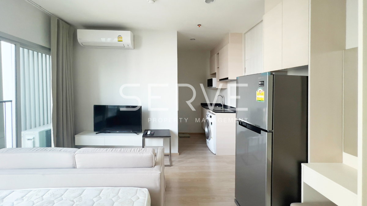 picture  Corner Room Studio City View Fully Furnished Good Location Close to MRT Thailand Cultural Centre Station @  Noble Revolve Ratchada 2  - 2/6