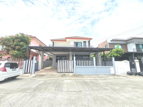 บ้านเดี่ยว กว้าง ราคาถูก หมู่บ้านฟอเรสต้า KC Garden Home 17 ถนนนิมิตใหม่ 40 สามวาตะวันออก คลองสามวา ฟังก์ชั่นบ้านดี มีห้องน้ำในห้องนอนทุกห้อง