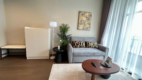 IDEO Q Sukhumvit 36, beautiful room and good price With meticulously decorated, 1 bedroom, 1 bathroom, ready to move in.