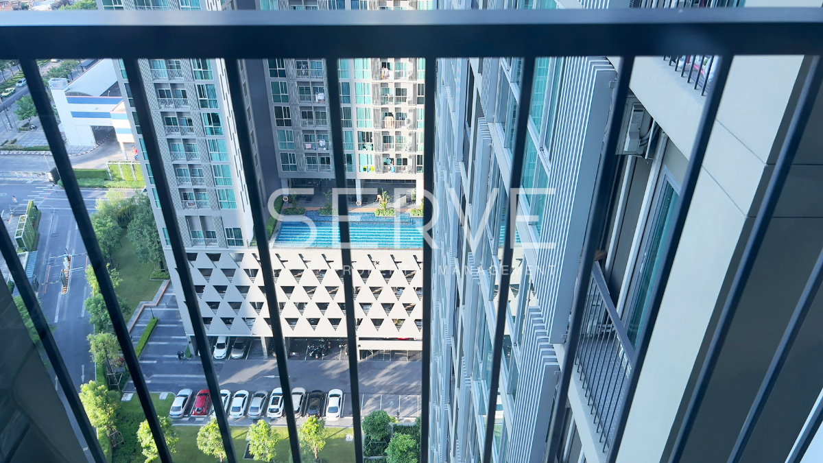 picture  Corner Room Studio City View Fully Furnished Good Location Close to MRT Thailand Cultural Centre Station @  Noble Revolve Ratchada 2  - 6/6