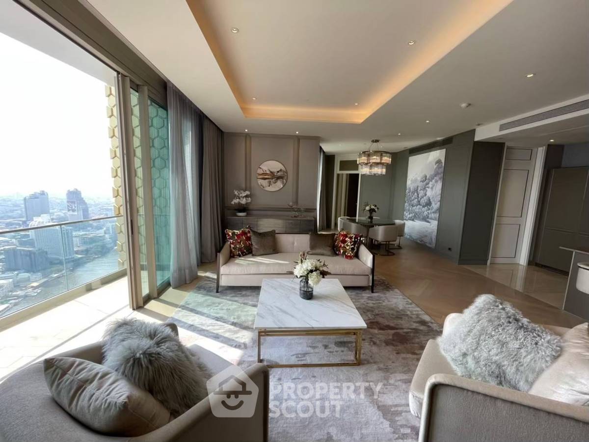 รูป คอนโด 3 ห้องนอน The Residences At Mandarin Oriental, Bangkok ชั้น 43 ใกล้ BTS สะพานตากสิน (ID 972777) - รูปที่ 1/32