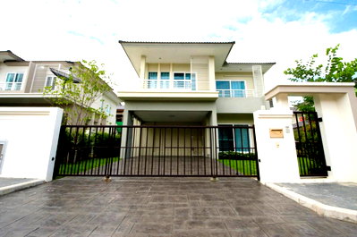 เช่าบ้านเดี่ยว ม.นอร์ท-เชียงใหม่ :  บ้านเดี่ยว2ชั้นในโครงการ พร้อมคลับเฮ้าส์สระว่ายน้ำ #หางดง  - ราคา 35,000/เดือน  #AHD-H1195