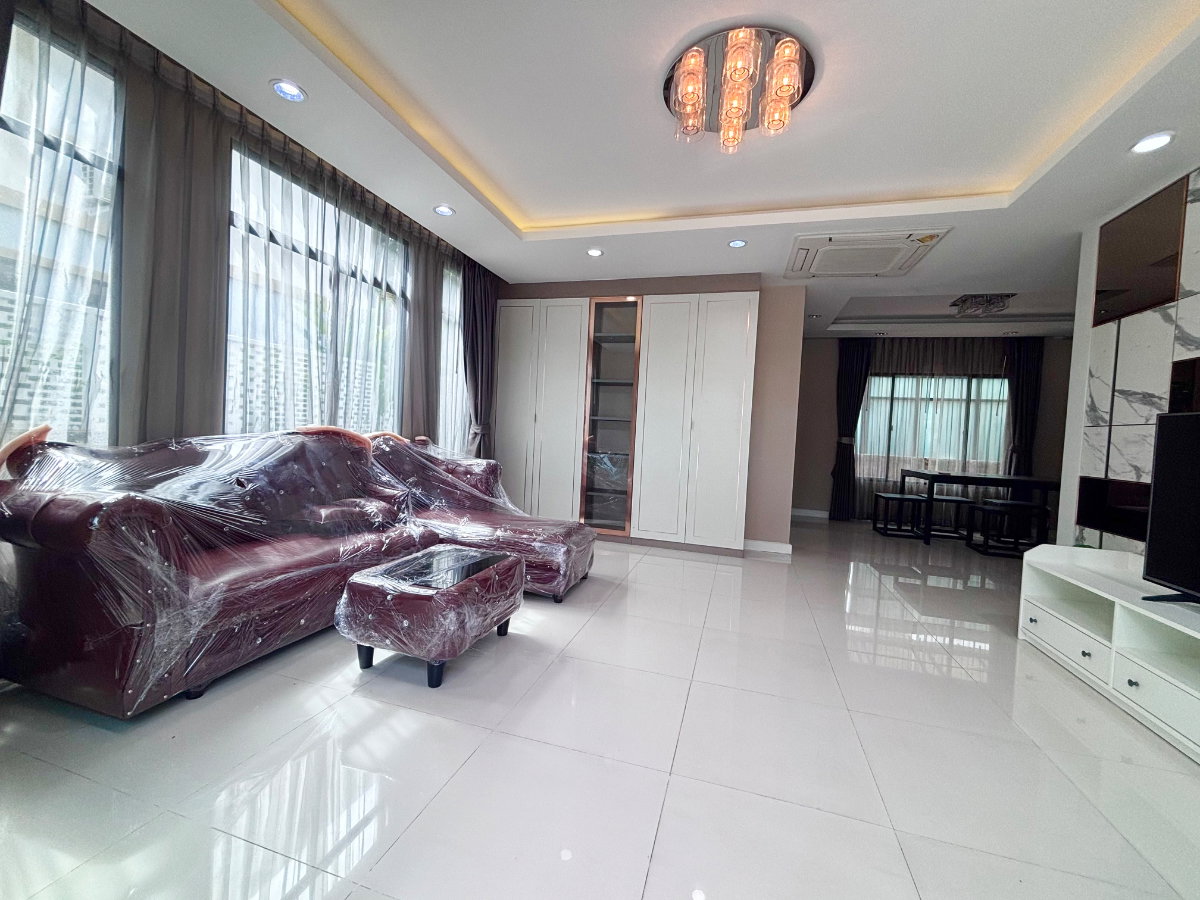 รูป ให้เช่า บ้านเดี่ยว 5 ห้องนอน โครงการ “ภัสสร เพรสทีจ บางนา-สุวรรณภูมิ” ใกล้เมกาบางนาและสนามบินสุวรรณภูมิ - รูปที่ 3/26
