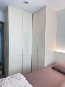 🚩 For Rent Condo THE BASE SUKHUMVIT 77 Building B, Floor 18,1 bed room, Room size 30 sqm