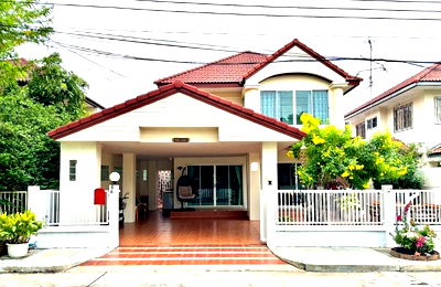 ขายบ้านเดี่ยว : บ้านเดี่ยว 2 ชั้นพร้อมอยู่ หมู่บ้านสัมมากร มีนบุรี 2
