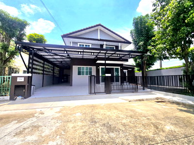 บ้านเดี่ยว ลำลูกกา ปทุมธานี : บ้านเดี่ยวหลังใหญ่ หลังมุมใน กว้าง แต่งใหม่ หมู่บ้าน พฤกษ์ลดา1 รังสิตคลอง4 ถนนไสวประชาราษฎร์ ลำลูกกา คลอง4 ลาดสวาย ปทุมธานี 