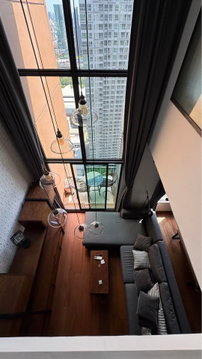 R927/[ให้เช่า] วิลล่า อโศก (Villa Asoke) | ห้องมุมแต่งหรูสไตล์ Duplex Sky-Home (ชั้น 35-36)