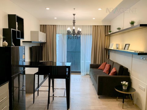 🔺 ให้เช่าคอนโด โนเบิล รีมิกซ์ สุขุมวิท 36 อาคาร 1 ชั้น 14 1 ห้องนอน ขนาด 46.00 ตรม ใกล้ Makro Food Service ทองหล่อ 9