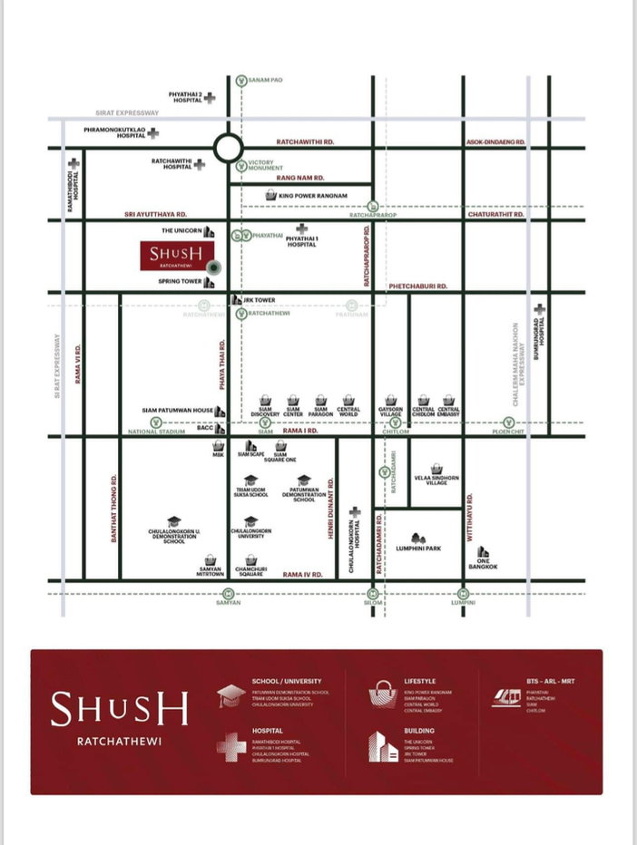 รูป 🔥 URGENT: SELLING AT COST! Premium Condo 𝗦𝗛𝗨𝗦𝗛 𝗥𝗮𝘁𝗰𝗵𝗮𝘁𝗵𝗲𝘄𝗶 by Sansiri (ราคารอบVIP) 🔥 - รูปที่ 22/22