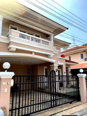 บ้านเดี่ยวให้เช่า : ปล่อยเช่าบ้านเดี่ยว 2ชั้น บางบัวทอง
