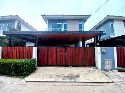 บ้านแฝด สนามบินสุวรรณภูมิ : ขายบ้านศุภาลัยไพร์ด บางนาวงแหวน