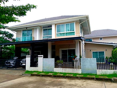 ขายบ้านเดี่ยว : ขาย บ้านในโครงการกาญจน์กนก12 เฟส2 – สารภี บ้านสวย พร้อมเข้าอยู่ (ID:768HS)