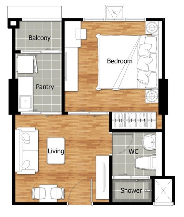 รูป ขายคอนโด Regent Home 25 ติวานนท์ - รูปที่ 11/12