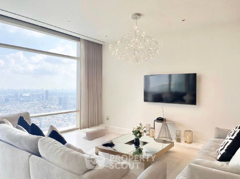 High-Floor 3-BR 211 Sqm Condo At Four Seasons Private Residences Bangkok, BTS Saphan Taksin (ID 3086019)