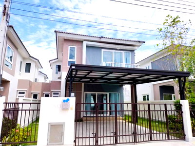 บ้านเดี่ยว เดอะ บริโอ้ มอลล์ : ขายบ้านแฝด โครงการ ศุภาลัย โมด้า ปิ่นเกล้า-พุทธมณฑล สาย 3 2 ชั้น 3 ห้องนอน 2 ห้องน้ำ