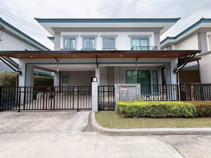 รูปภาพ 🏡✨ ให้เช่าบ้านเดี่ยว 2 ชั้น บ้านใหม่มือหนึ่ง ไม่เคยเข้าอยู่ ใกล้ MRT หลักสอง และเดอะมอลล์บางแค เพียง 5 นาที ✨