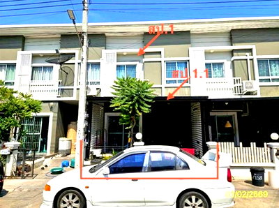 Townhouses for sale Suwannaphum International Airport : TOWN HOUSE 16.2 Sq.w. Bang Plee Samut Prakarn for 1.8M