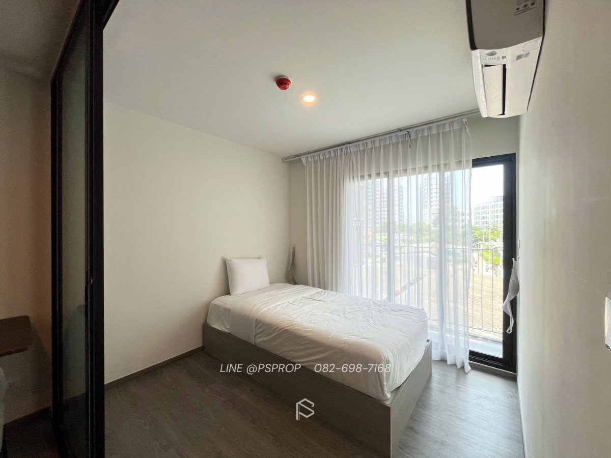 รูป คอนโดเช่าบางเเสน ทำเลดี ใกล้ม.บูรพา Brixton Campus Bangsaen✅ พร้อมเข้าอยู่ #CR0510 - รูปที่ 5/9
