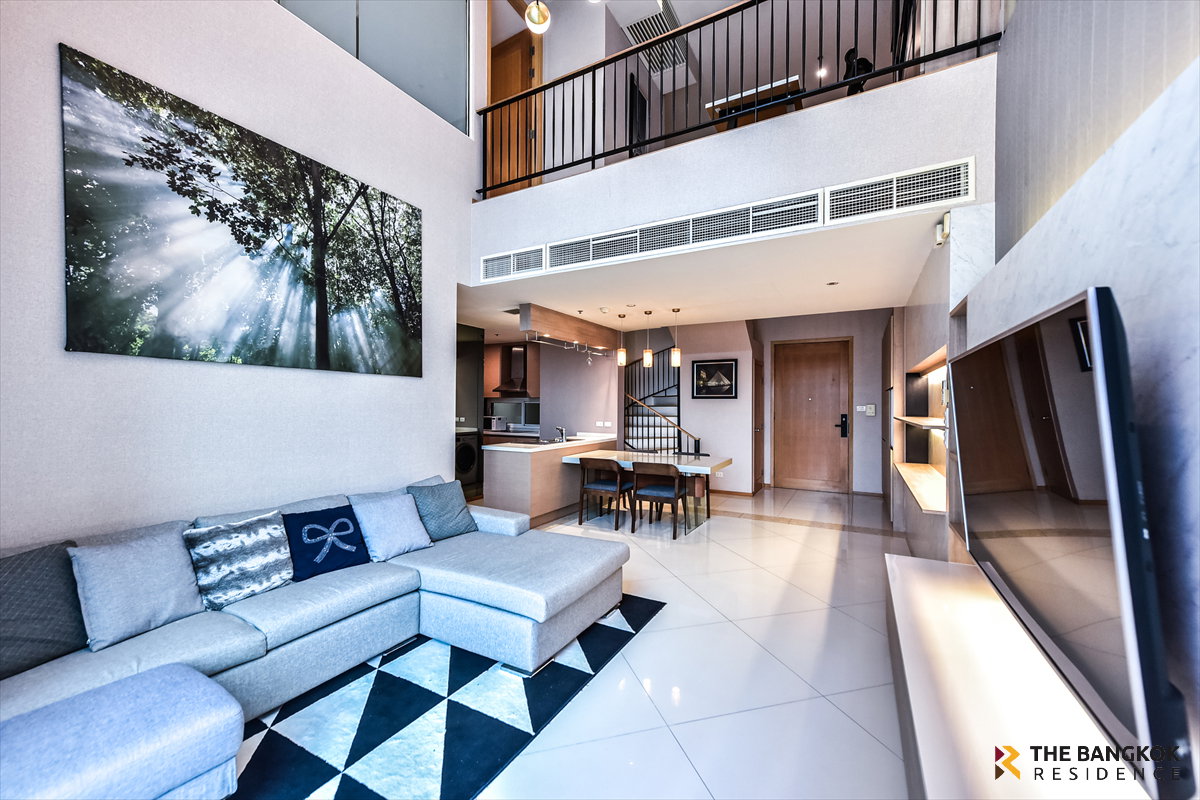 รูป  เช่าคอนโด 💙 The Empire Place, Duplex 2นอน 107ตร.ม. 55k 💎 ยูนิตว่าง แต่งสวย ใกล้ BTS ช่องนนทรี  - รูปที่ 9/13