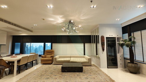 🚩 For Rent Condo AMANTA LUMPINI Building 1, Floor 35,2 bed room, Room size 138.00 sqm