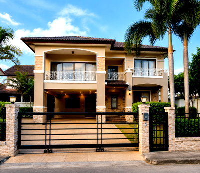 บ้านเดี่ยวให้เช่า : ให้เช่าบ้านเดี่ยวหลังใหญ่ ม.คันทรีโฮม2 ใกล้ เจ ปาร์ค ศรีราชา