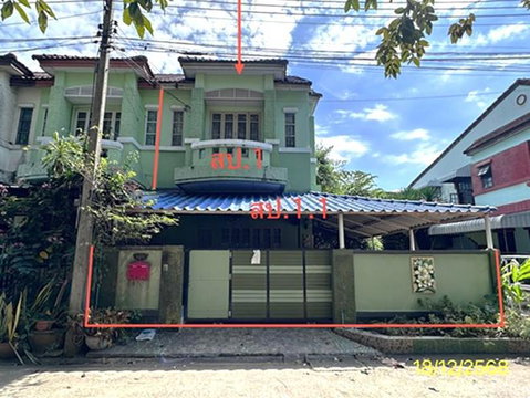 ทาวน์เฮ้าส์ 36 ตร.วา บ้านปาริชาต เมืองปทุมธานี ปทุมธานี 2.2M