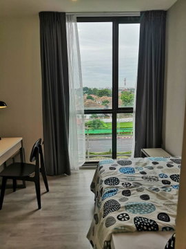 🔺 For Rent Condo CHAMBERS CHER RATCHADA - RAMINTRA Building 1, Floor 6,2 bed room, Room size 52 sqm